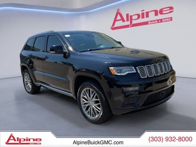 2018 Jeep Grand Cherokee Summit 4x4