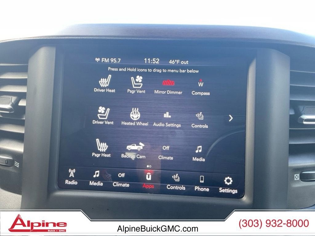 2021 RAM 1500 Laramie Crew Cab 4x4 5'7" Box